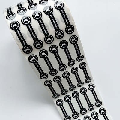 Odporna na promieniowanie UV wodoodporna samoprzylepna etykieta z PVC Split Back Printed Logo Die Cut Vinyl Sticker