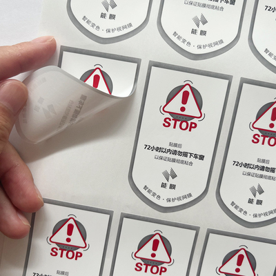 Dostosowane logo projektowe naklejki samochodowe winylowe kalkomanie, naklejka na przednią szybę drzwi