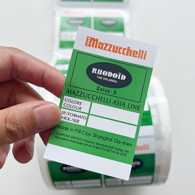 Niestandardowa prywatna samoprzylepna naklejka na papier powlekany 3 kolorowe drukowanie Atrakcyjne etykiety