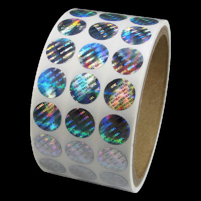 2 * 3cm 2D 3D Ruchome kraty bezpieczeństwa Hologram naklejki