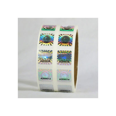 2 * 3cm 2D 3D Ruchome kraty bezpieczeństwa Hologram naklejki
