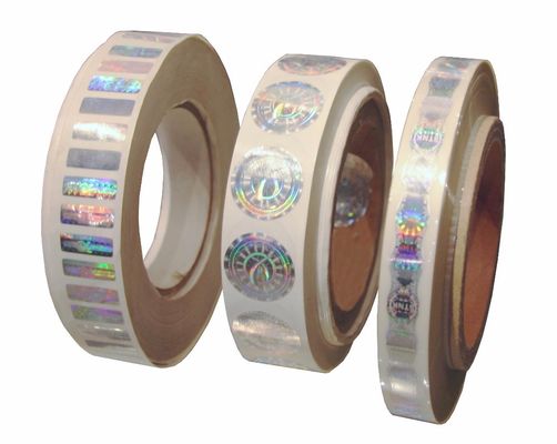 2 * 3cm 2D 3D Ruchome kraty bezpieczeństwa Hologram naklejki