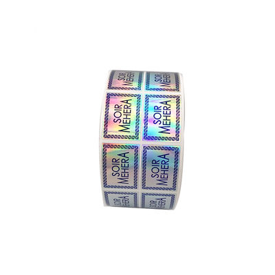 Laserowe holograficzne naklejki autentyczności 3D, oryginalna bezpieczna naklejka z hologramem