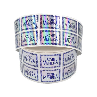 Laserowe holograficzne naklejki autentyczności 3D, oryginalna bezpieczna naklejka z hologramem