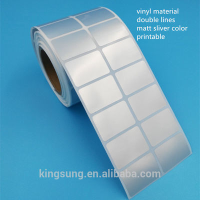 Wymienne etykiety z pustymi rolkami w kolorze Pantone / puste etykiety do drukowania
