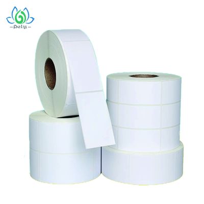 Wodoodporne, samoprzylepne, puste etykiety winylowe, etykiety z pustymi rolkami