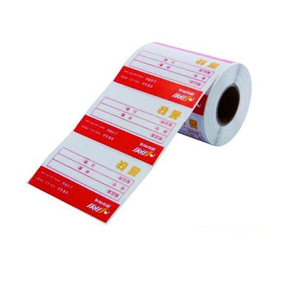 85x11mm Wysoce samoprzylepne drukowanie kodów kreskowych Niestandardowe etykiety wysyłkowe