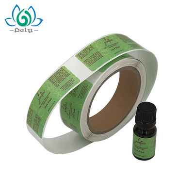 Wodoodporne naklejki winylowe z bursztynem o średnicy rdzenia 76 mm