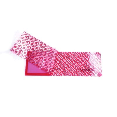 Wysokoprzylepna naklejka GPS Tracking Rfid Dymo Label Roll Void Security