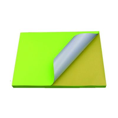 Kolor A4 Premium 100% pulpy drzewnej, samoprzylepny papier samoprzylepny Papier samoprzylepny w rozmiarze listowym