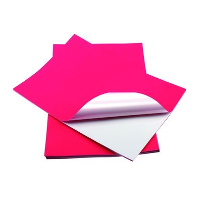 Kolor A4 Premium 100% pulpy drzewnej, samoprzylepny papier samoprzylepny Papier samoprzylepny w rozmiarze listowym