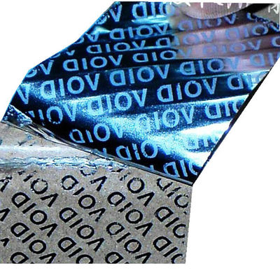 ISO9001 Zabezpieczające fałszywe holograficzne naklejki winylowe