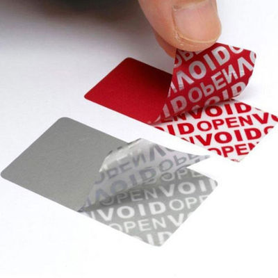 ISO9001 Zabezpieczające fałszywe holograficzne naklejki winylowe
