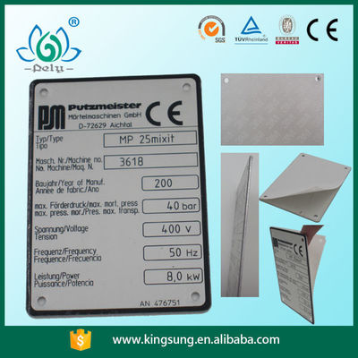 Metalowe Aluminiowe Samoprzylepne Etykiety Opakowaniowe Naklejki Naklejki Uszczelniające Opakowania
