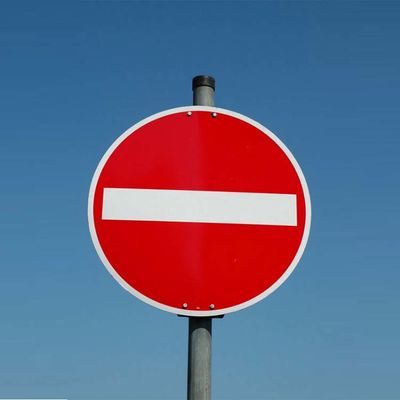 Tablice i tablice ostrzegawcze z diodami drogowymi Druk 4C Okrągła karta bezpieczeństwa