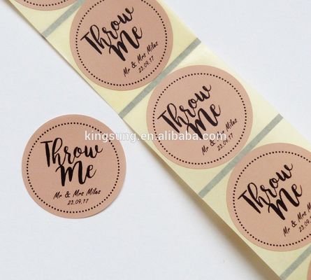 5cm okrągłe etykiety samoprzylepne Gloosy Packaging