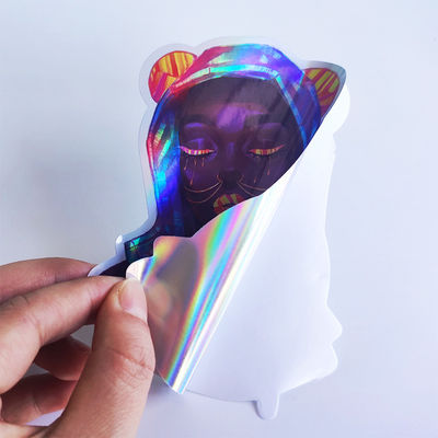 Winylowe holograficzne naklejki sabotażowe