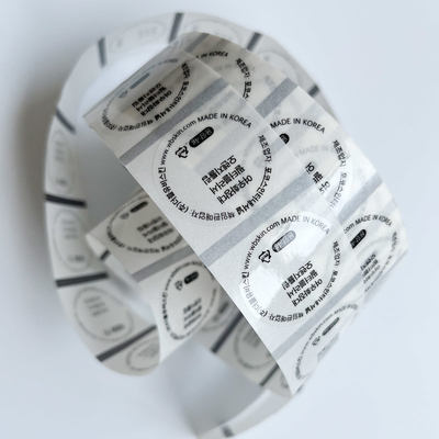 40mm Okrągłe Przezroczyste Winylowe Błyszczące Naklejki Samoprzylepne Szminka Przezroczyste Naklejki Samoprzylepne