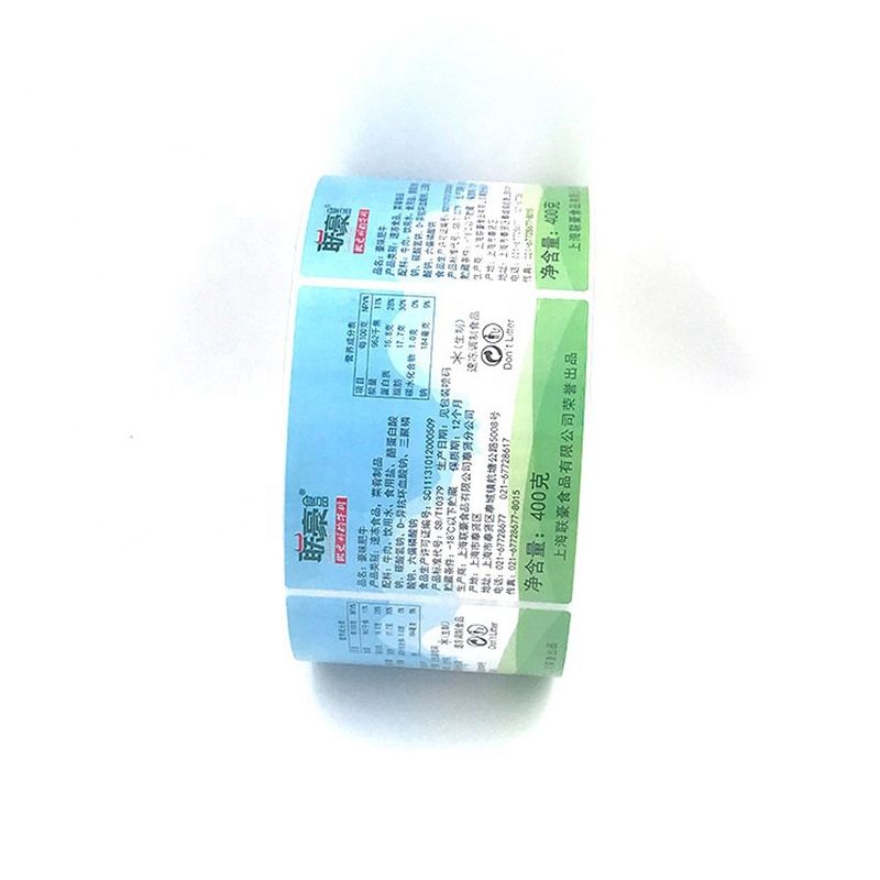 Naklejki na opakowania żywności z papieru / PVC na świeże mięso wołowe lub mieloną wołowinę